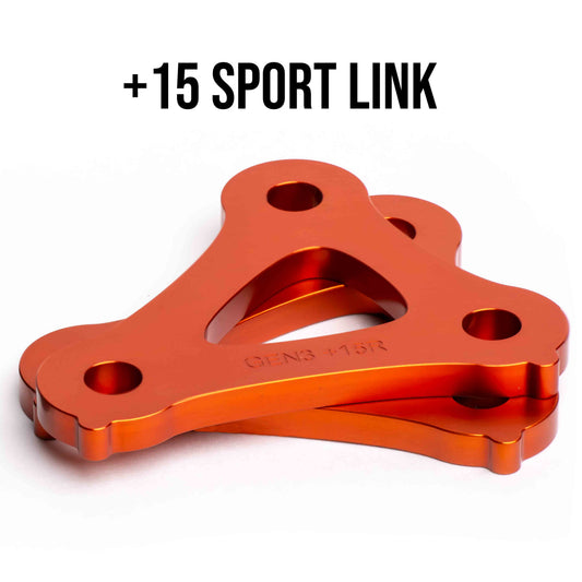 SPORT LINK +15 - Suspension links for Gens 3-4 KTM 1290 & 1390 Super Duke R,RR, EVO