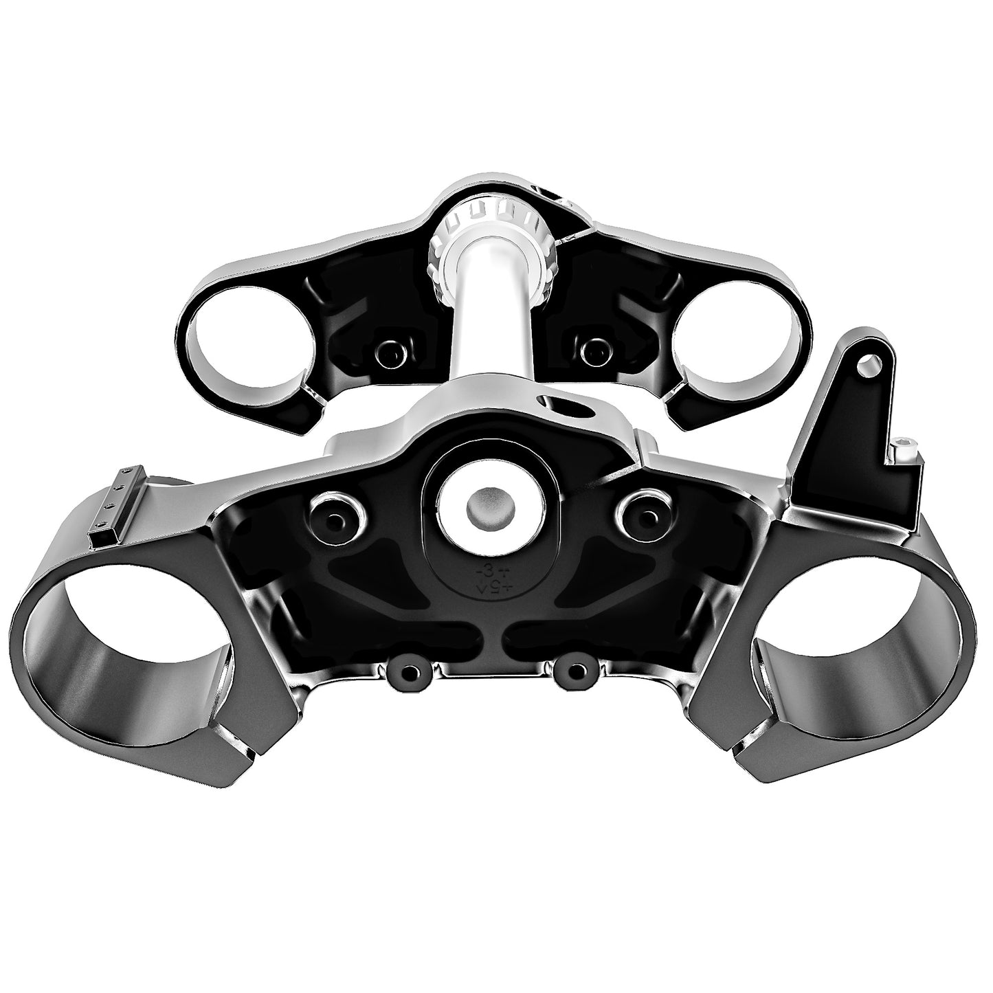 2020-23 SUPERCLAMP BLACK - Adjustable offset triple clamp for the KTM Superduke R, RR, Evo - Gen3 ONLY